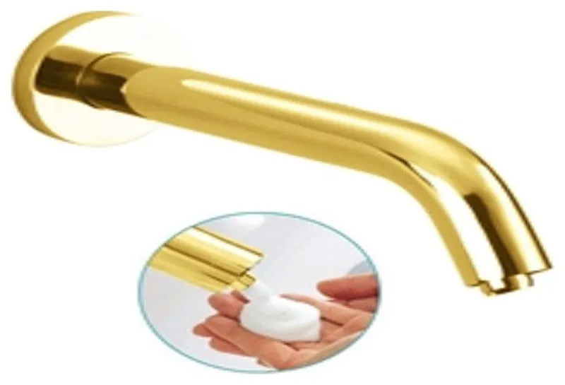 Fontana Lenox Automatic Soap Dispenser Gold, Wall Mount