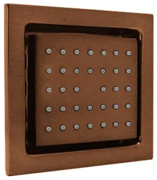 Fontana Square Body Spray Shower Jets light Oil Rubbed Bronze Finish
