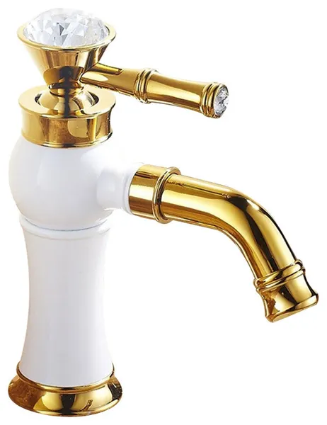 Fontana Torino Antique Style 360 Rotatable Deck Mount Sink Faucet