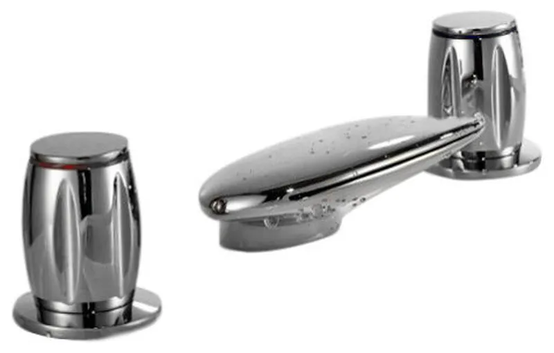 Fontana Verde Chrome European Waterfall Bathtub and Shower Faucet