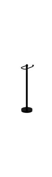 Free Standing Toilet Tissue Holder, Matte Black