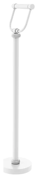 Free Standing Toilet Tissue Holder, Matte White
