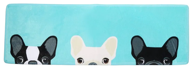 Frenchie Peeking Long Mat