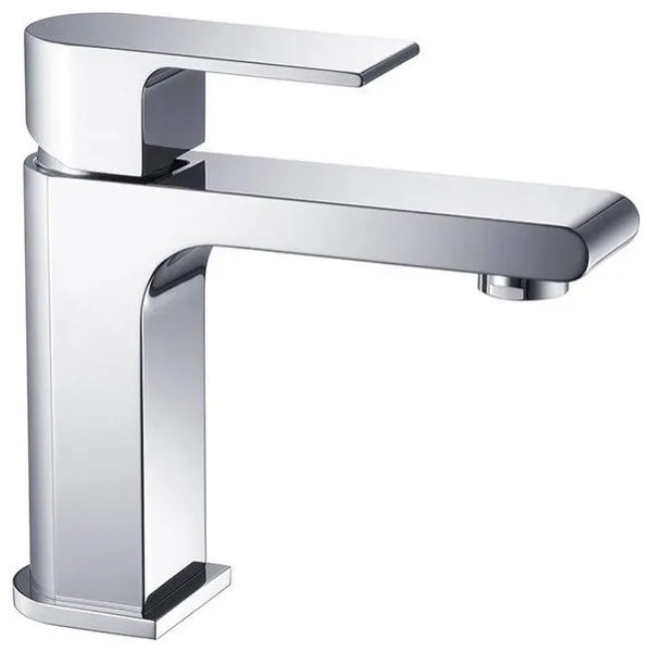 Fresca Allaro Single Hole Mount Bathroom Faucet in Brushed Nickel, FFT9151BN, Es