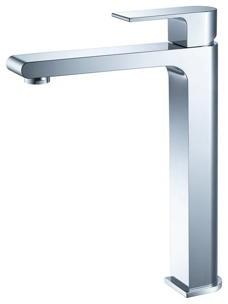 Fresca Allaro Single Hole Mount Bathroom Vanity Faucet - Chrome