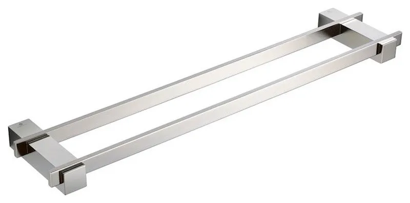 Fresca Ellite 20" Double Towel Bar, Brushed Nickel