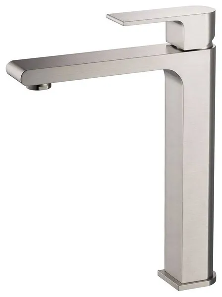 Fresca FFT9152BN Allaro Single Hole Vessel Mount Vanity Faucet Brushed Nickel