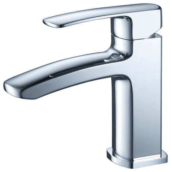 Fresca Fiora Single Hole Mount Bathroom Vanity Faucet, Chrome