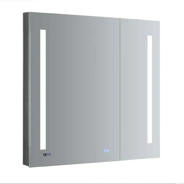 Fresca FMC013636 Tiempo 36" x 36" Lighted Frameless Medicine - Mirror