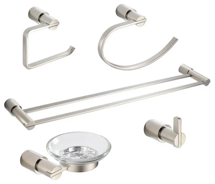 Fresca Magnifico 5 Piece Bathroom Accessory Set, FAC0100BN-D