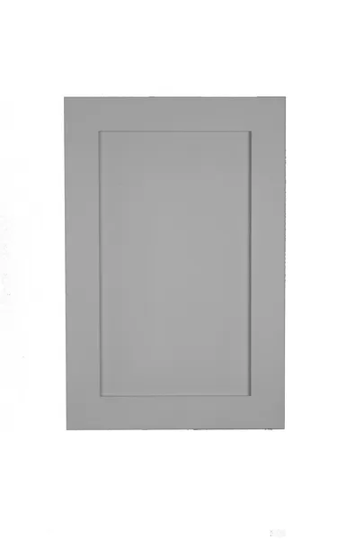 Fruitville Shaker Style Frameless Recessed Wood Bathroom Medicine Cabinet, 14x30, Primed Gray