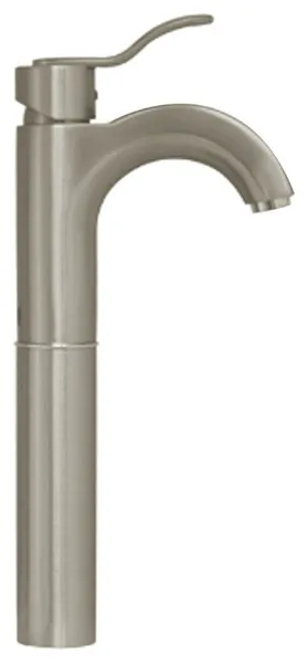 Galleryhaus Elevated Single Hole, Single Lever Lavatory Faucet, Brushed Nickel