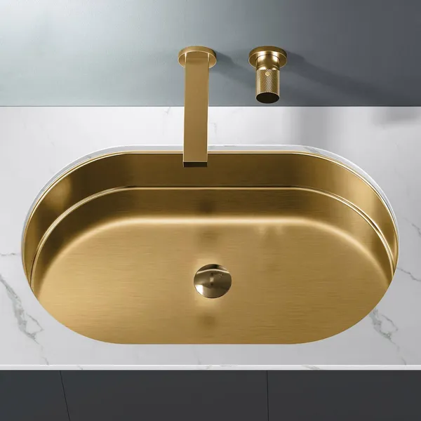 Garbo Modern Oval Under-Mount Sink