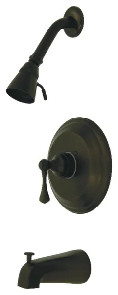 GKB2635BL Metropolitan Tub, Shower Faucet, Lever Handles, Oil Rubbed Bronze