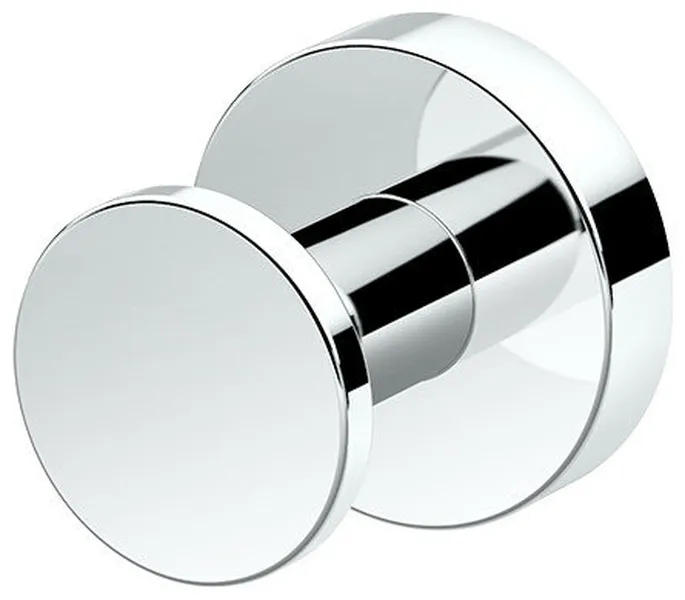 Glam Robe Hook, Chrome, Single