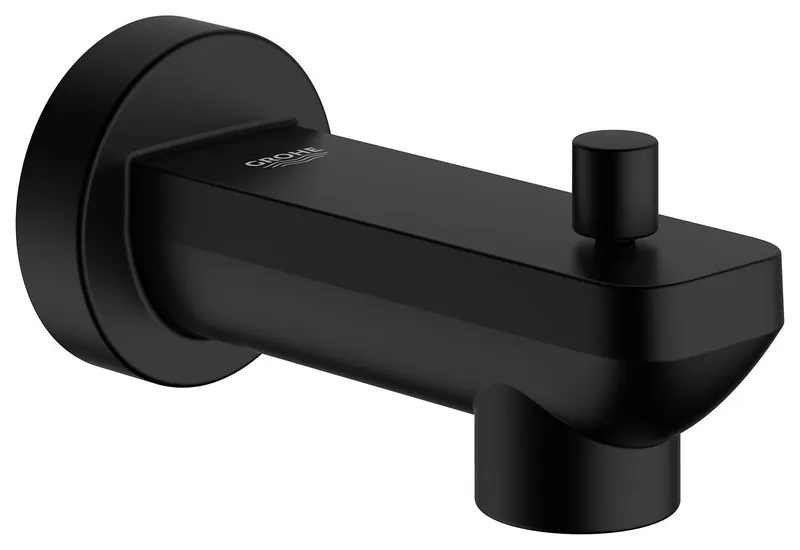 Grohe 13 382 1 Lineare 4-7/16" Integrated Diverter Tub Spout - Matte Black