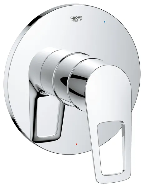 Grohe 19 595 1 BauLoop Single Function Pressure Balanced Valve - Starlight