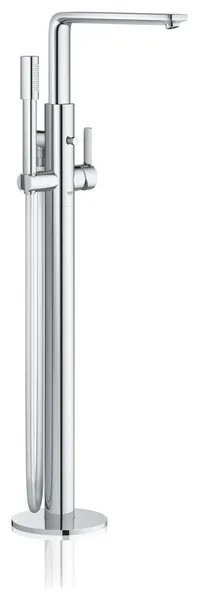 Grohe 23 792 1 Lineare Floor Mounted Tub Filler - Starlight Chrome