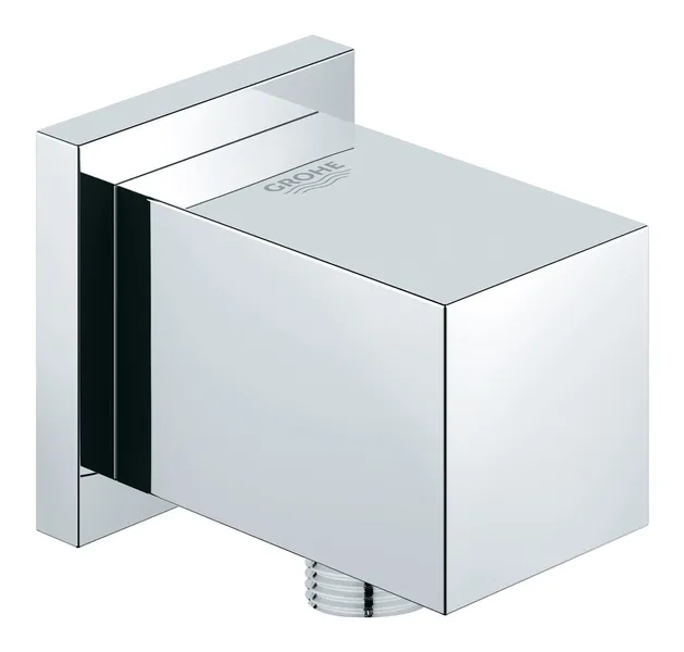 Grohe 26 634 Euphoria Cube Single Wall Supply Elbow - Starlight Chrome