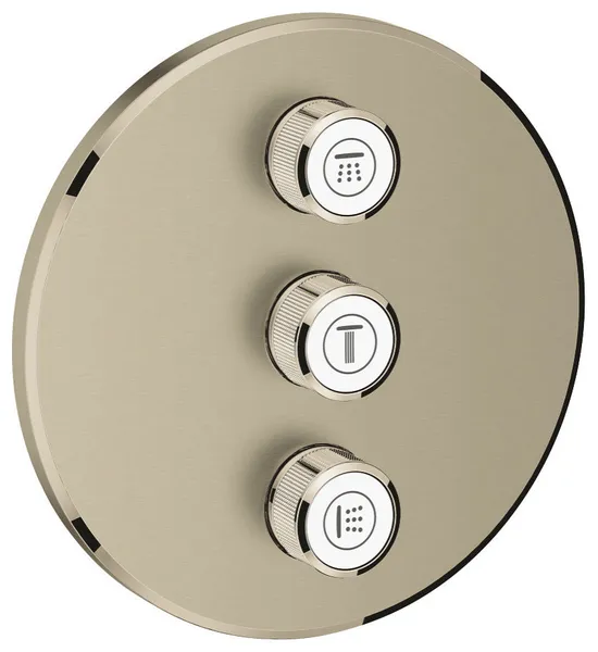 Grohe 29 122 SmartControl Triple Function Diverter Trim Only - Brushed Nickel