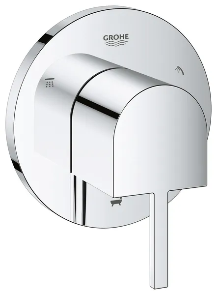 Grohe 29 222 3 Plus 1 Handle 3 Function Diverter Valve Trim - Starlight Chrome