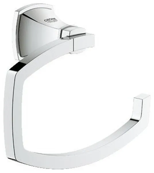Grohe 40 625 Grandera Single Post Toilet Paper Holder - Starlight Chrome