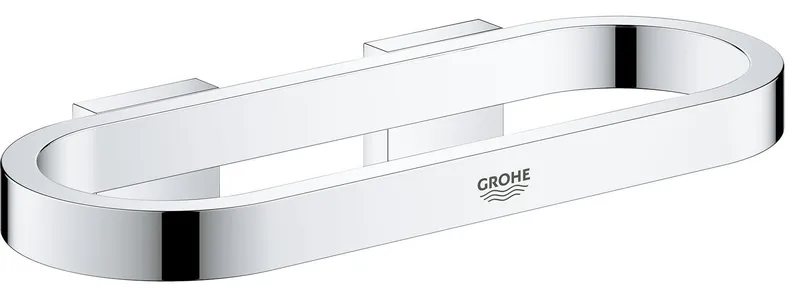 Grohe 41 035 Selection 8" Wall Mounted Towel Ring - Starlight Chrome