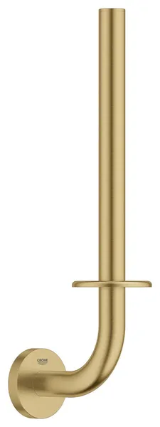 Grohe 41 078 Essentials Wall Mounted Spring Bar Toilet Paper - Brushed Cool