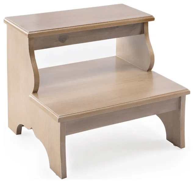 Handcrafted Driftwood Step Stool