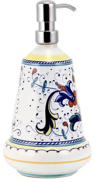 Handmade Ricco Deruta Lotion Soap Dispenser