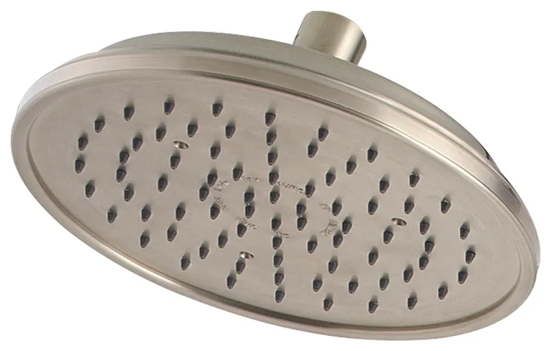 Hanover Single Function Raincan Showerhead, Brushed Nickel