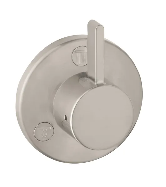 Hansgrohe 04232 Ecostat S Trio/Quattro Diverter Trim for up to 3 - Brushed