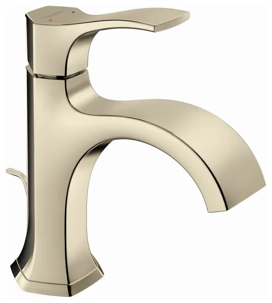 Hansgrohe 04810 Locarno 1.2 GPM 1 Hole Bathroom Faucet - Polished Nickel