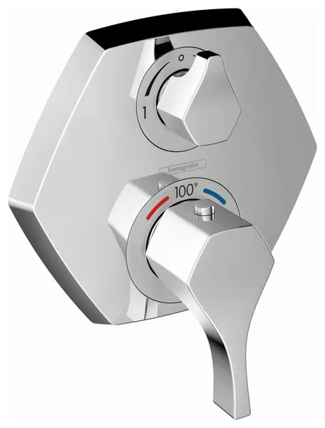 Hansgrohe 04820 Locarno Two Function Thermostatic Valve Trim Only - Chrome