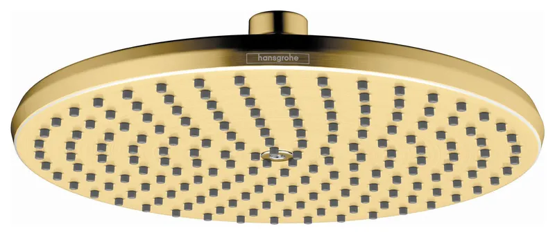 Hansgrohe 04824 Locarno 1.75 GPM Single Function Shower Head - Brushed Gold
