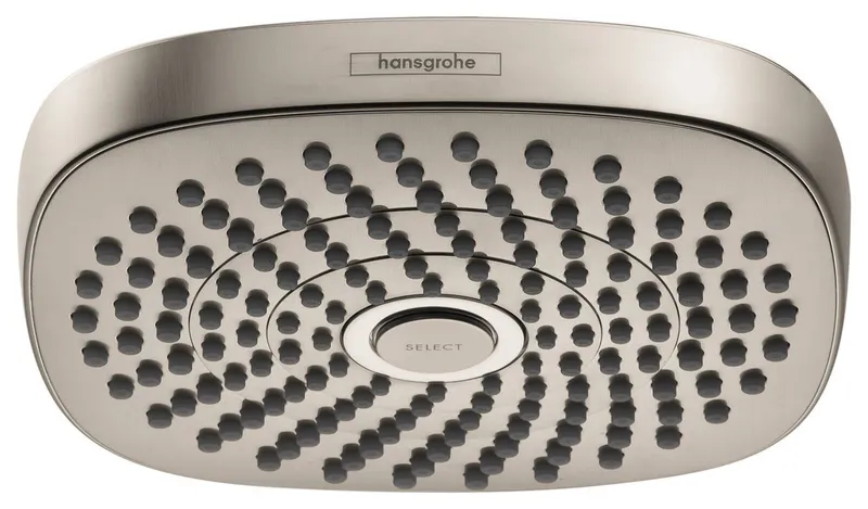 Hansgrohe 04925 Croma Select E 2.5 GPM Rain Shower Head - Brushed Nickel