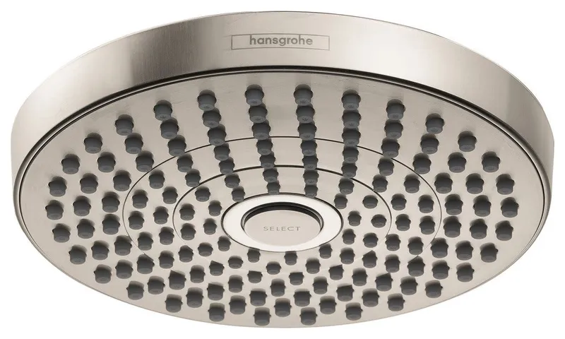 Hansgrohe 26549 Croma Select S 1.5 GPM Rain Shower Head - Brushed Nickel