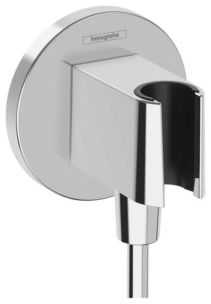 Hansgrohe 26888 FixFit S Round Wall Elbow - Chrome