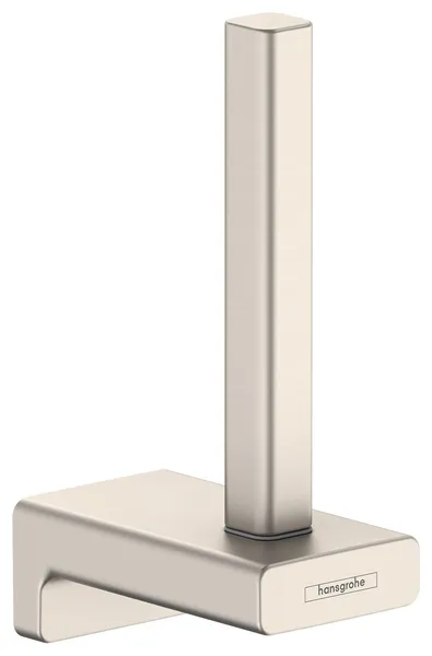 Hansgrohe 41756 AddStoris Wall Mounted Euro Toilet Paper Holder - Brushed