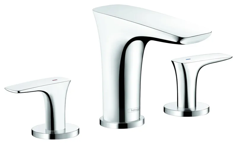 Hansgrohe Puravida 110 Widespread Faucet Without Pop-Up, Chrome