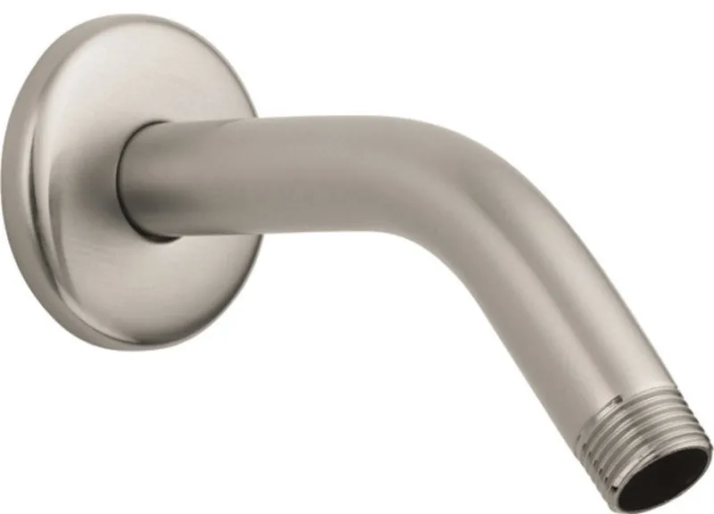 Hansgrohe Showerarm Standard 6'', Brushed Nickel