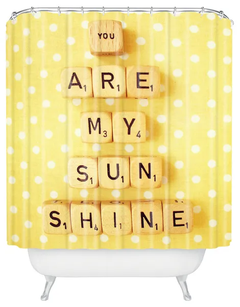 Happee Monkee You Are My Sunshine Shower Curtain