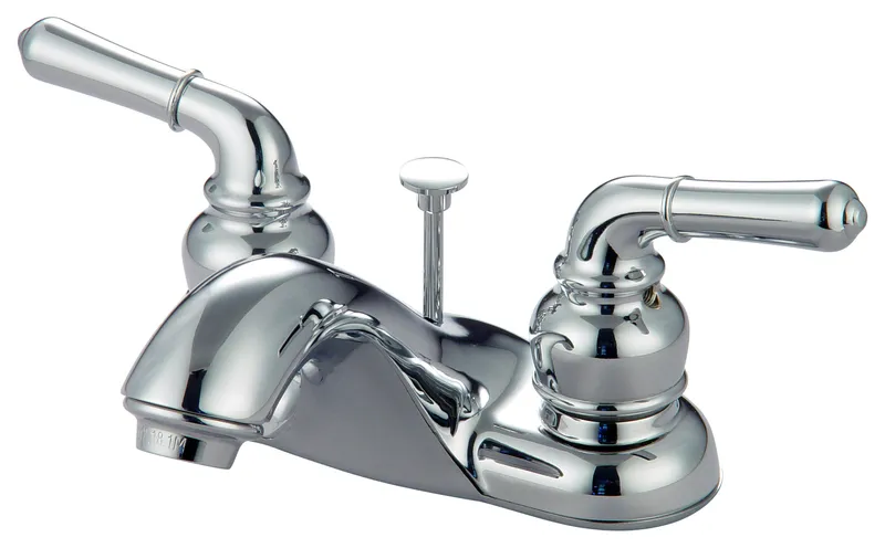 Hardware House Two Handle Lavatory Faucet, Chrome