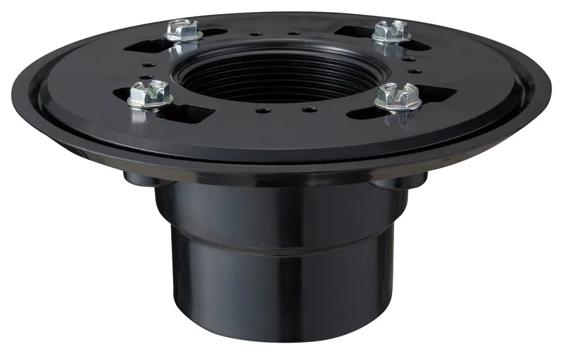 HEATGENE Shower Floor Drain Base Flange, 2"Threaded Adapter