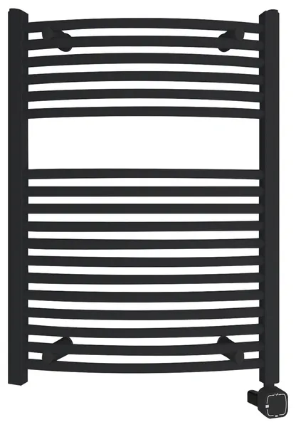 HEATGENE Smart Towel Warmer With Timer and Temperature Control, Matt Black