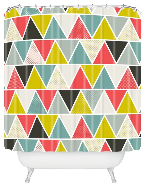 Heather Dutton Triangulum Shower Curtain Shower Curtain