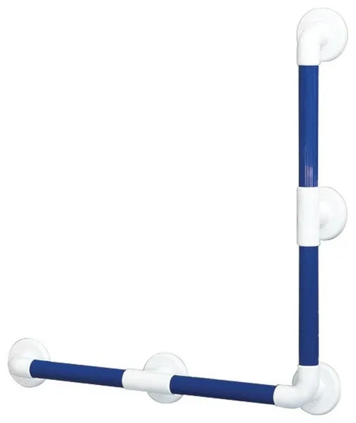 Heavy Duty 90? Grab Bar, Blue