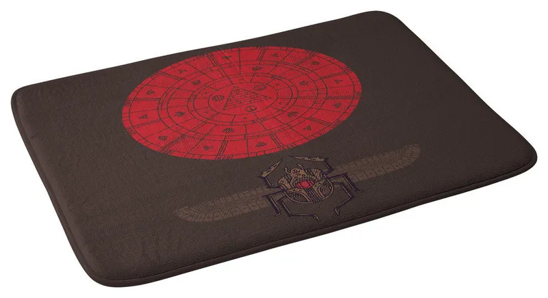 Hector Mansilla Sacred Sun Memory Foam Bath Mat