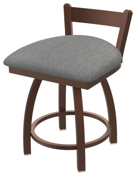 Holland Catalina 821 18" Swivel Vanity Stool - Bronze/Graph Alpine
