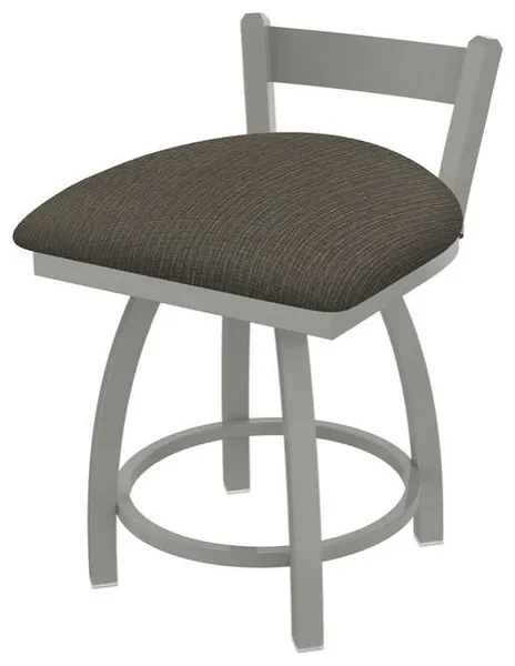 Holland Catalina 821 18" Swivel Vanity Stool - Nickel/Graph Chalice